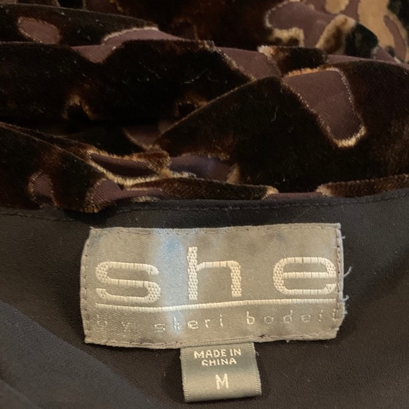 she by Sheri Bodell Long dress with long duster - Picture 5 of 7